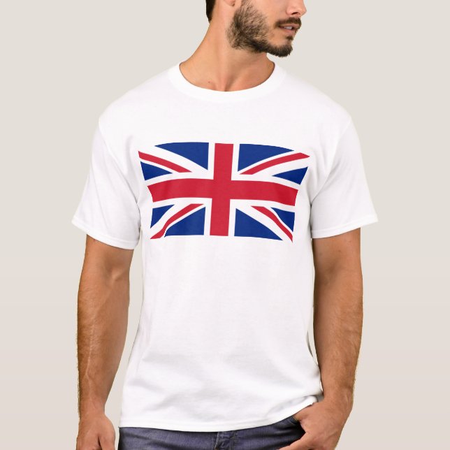 Good colour UK United Kingdom flag "Union Jack" T-Shirt (Front)