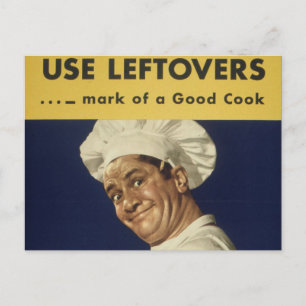 Good Cook - Vintage Cartoon Postcard