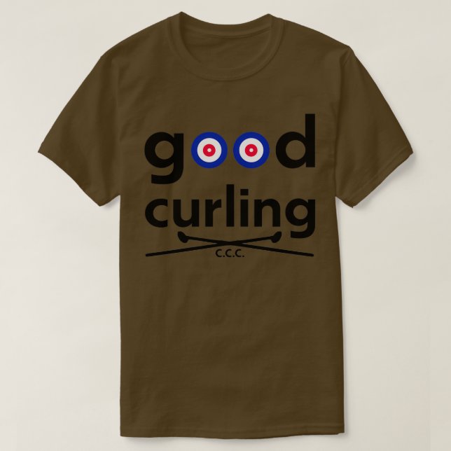 Good Curling 3 T-Shirt (Design Front)