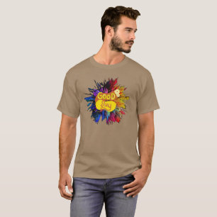 Good Day Colourful Positive Vibes Inspirational T-Shirt