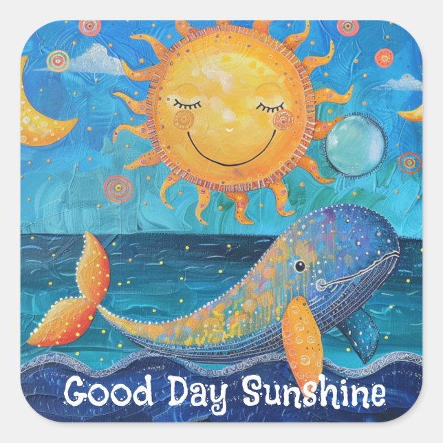 Good Day Sunshine Sticker (Front)