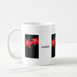 Good Day Sweet Text Flower Image Classic  Coffee Mug