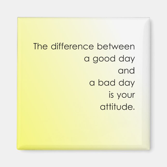 Good Day vs. Bad Day Magnet (Front)