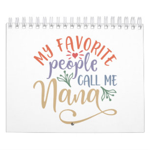 Good Design Idea For Grandma Calendar