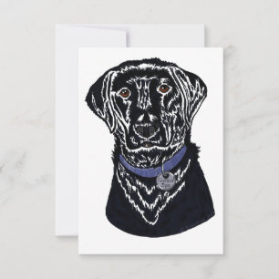 “Good Dog” Flat Thank You Card