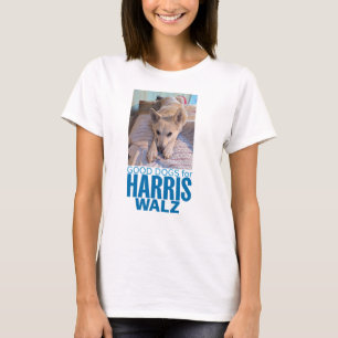 Good Dogs for Harris/Walz for LIGHT COLOR T-Shirts