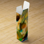 Good Earth Abstract Wine Box<br><div class="desc">This beautiful abstract pattern conveys the colourful bounty of the good earth.</div>