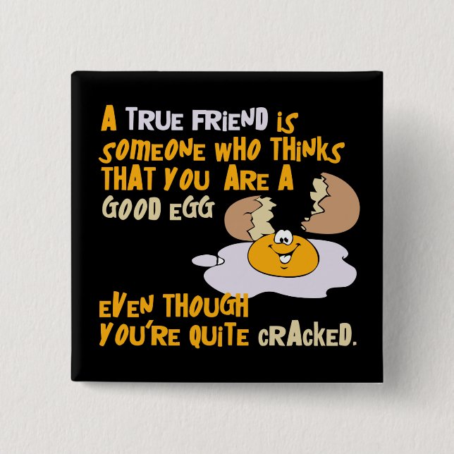 Good Egg button (Front)