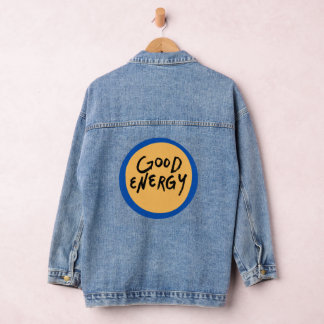 Good energy  denim jacket