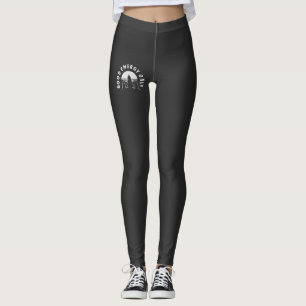 Good Energy Only – Minimalist Nature Art Leggings