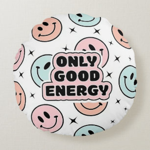 Good Energy Round Cushion