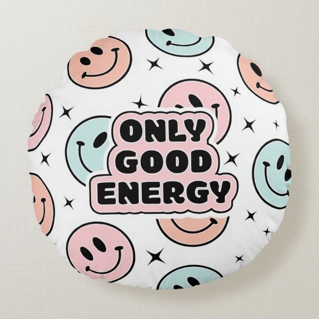 Good Energy Round Cushion (Front)