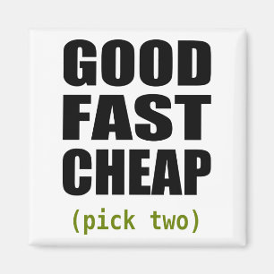 Good Fast Cheap Magnetic Magnet
