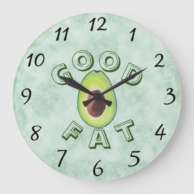 Good Fat Tote Wall Clock (Front)