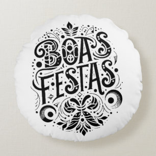 Good Festivals Round Cushion
