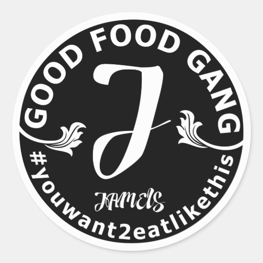 Good Food Gang/Jamels Round Sticker