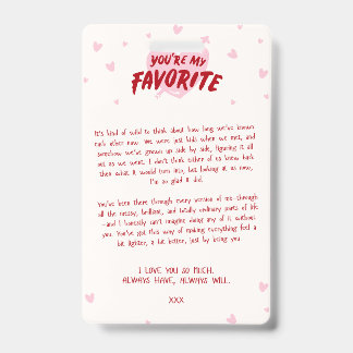 Good Food Good Mood Cutting Board ID Badge