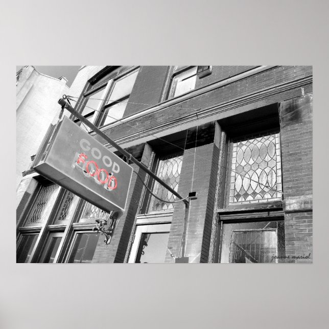 Good Food Poster (Front)