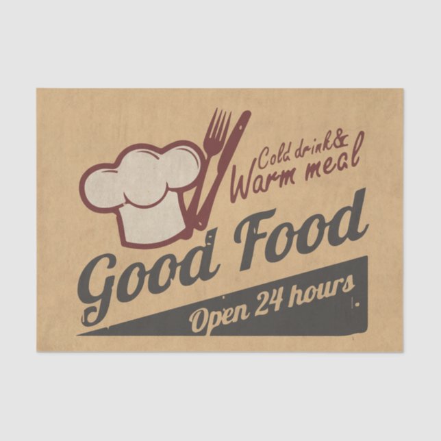 Good Food Tissue Paper (Front)