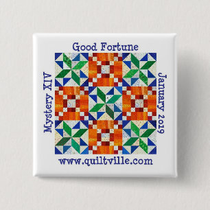 Good Fortune Pinback button