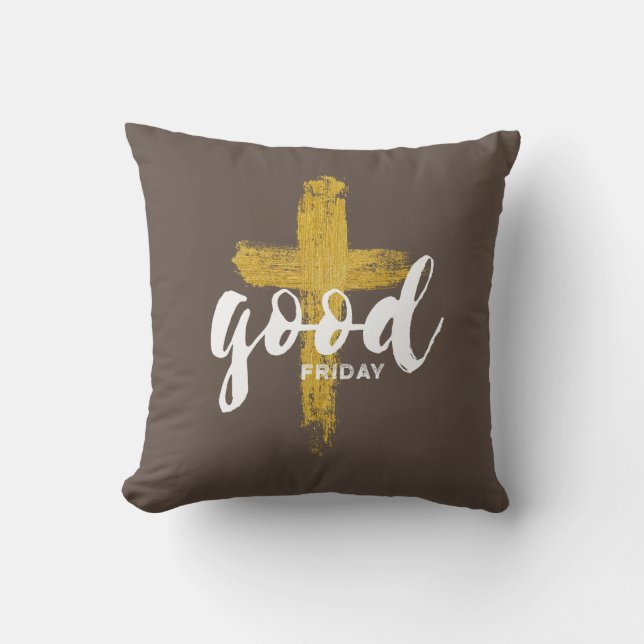 Good Friday | 16" Throw Pillow  (Front)