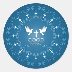 Good Friday Classic Round Sticker