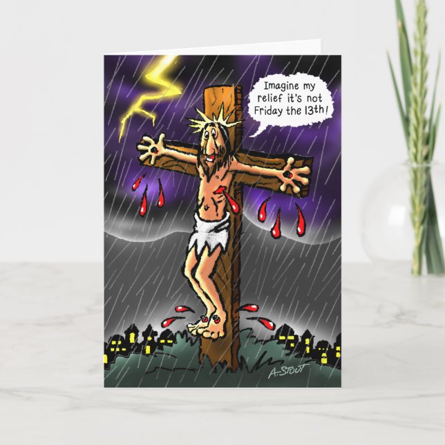 GOOD FRIDAY? - HOLIDAY CARD (Front)