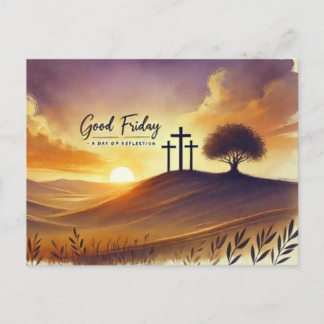 Good Friday  Postcard (Front)
