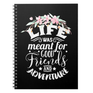 Good Friends And Adventure Notebook