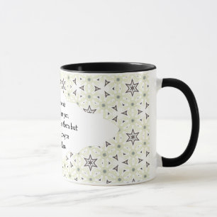 Good friends  are like stars Custom Quote Mug