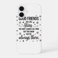 Good Friends Are Like Stars Inspirational Quote