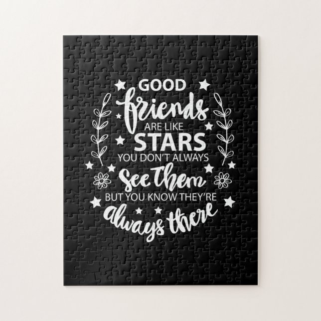 Good Friends Are Like Stars Jigsaw Puzzle (Vertical)