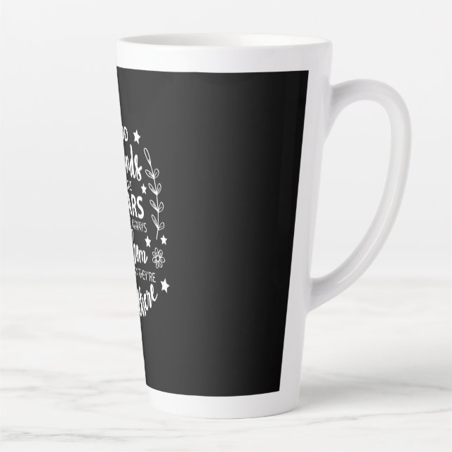 Good Friends Are Like Stars Latte Mug (Right)