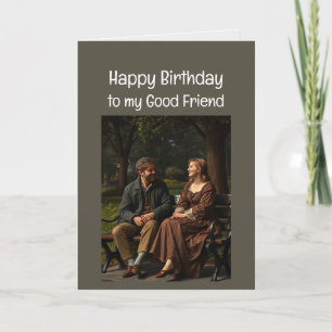 Good Friends Birthday Love Card