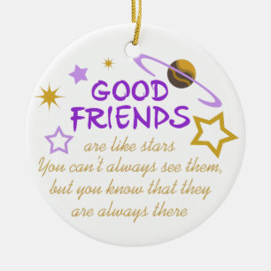 Good Friends Ceramic Tree Decoration