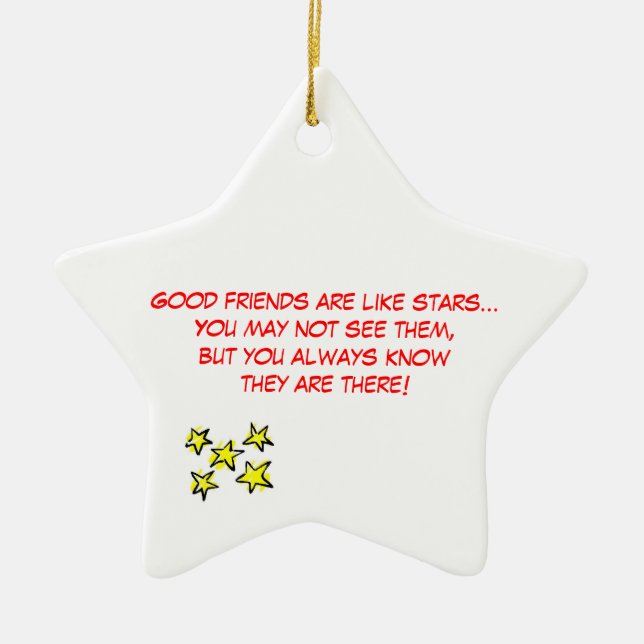 Good Friends Christmas Ornament (Front)