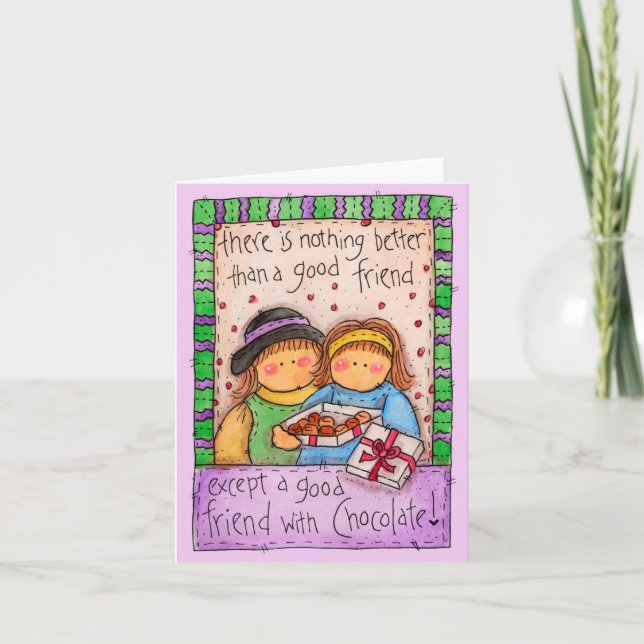 Good Friends - Greeting Card (Front)