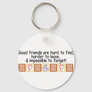 Good Friends Key Ring