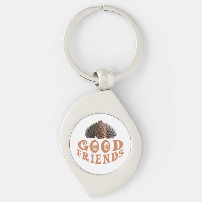 Good friends key ring (Front)
