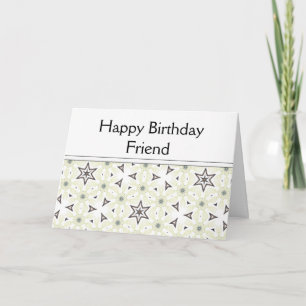 Good Friends Like Stars Always There Quote Card