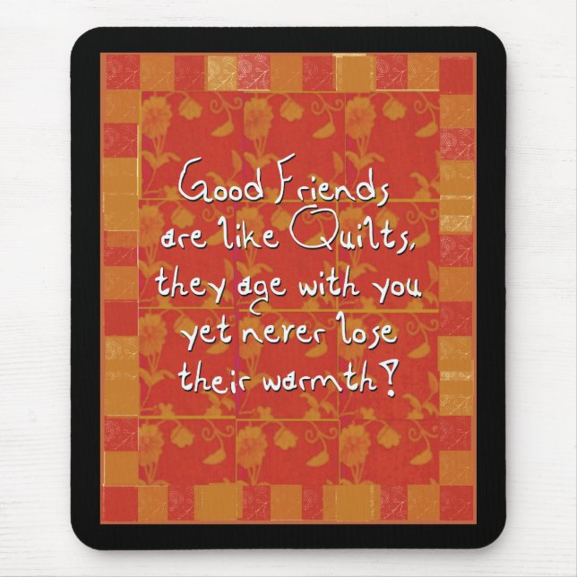 Good Friends Mousepad (Front)