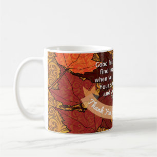 Good friends quote coffee mug