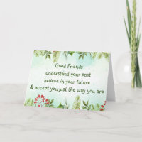 Good friends Understand Inspirational Christmas