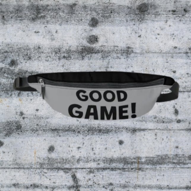 Good Game! | Bold Typography Gamer Fanny Pack (Creator Uploaded)