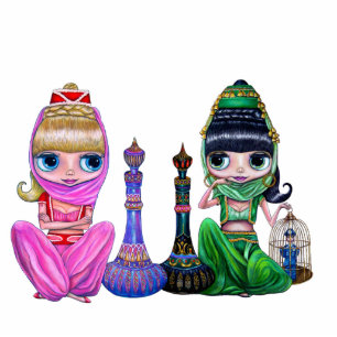 Good Genie/ Bad Genie Photo Sculpture