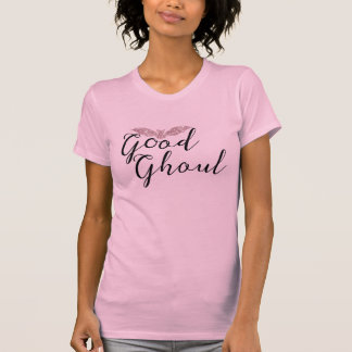Good Ghoul Pink Glitter Bat T-Shirt