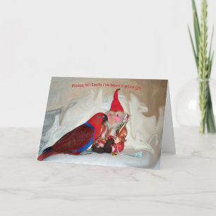 Good Girl Holiday Card