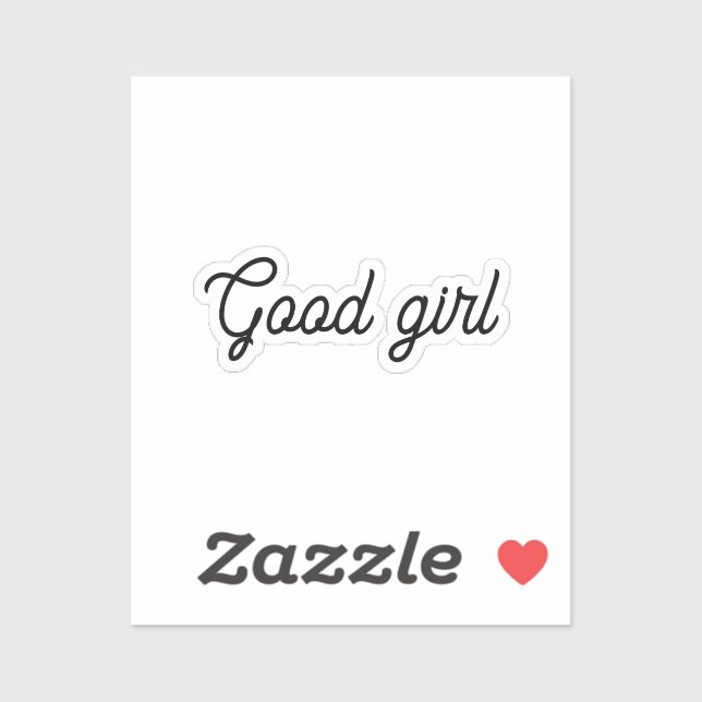 Good girl, Kindle Sticker, stickers for tablet (Sheet)