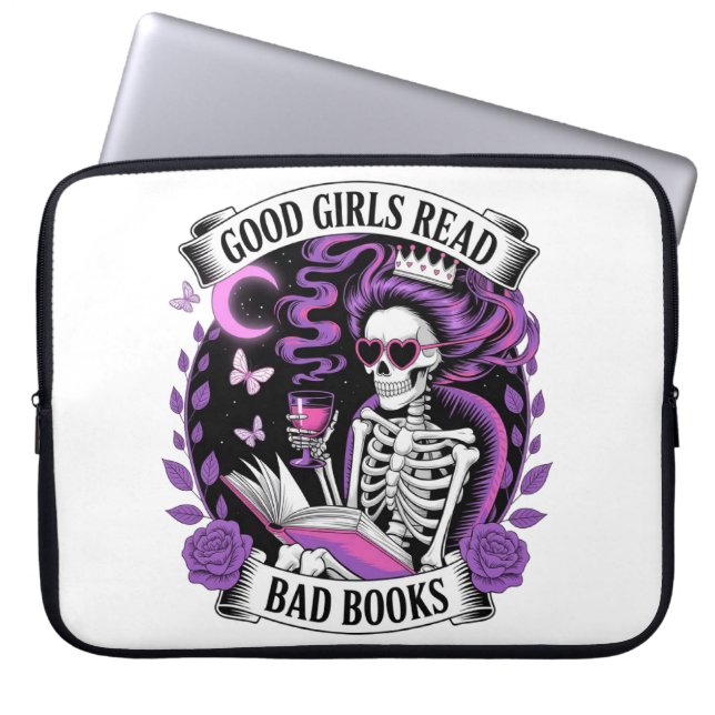 Good Girls Read Bad Books  Laptop Sleeve (Front)