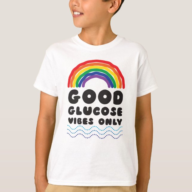 Good Glucose (Rainbow) T-Shirt (Front)